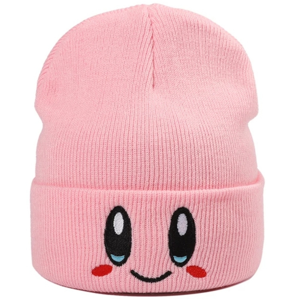 Cute Anime Smiley Face Winter Hat